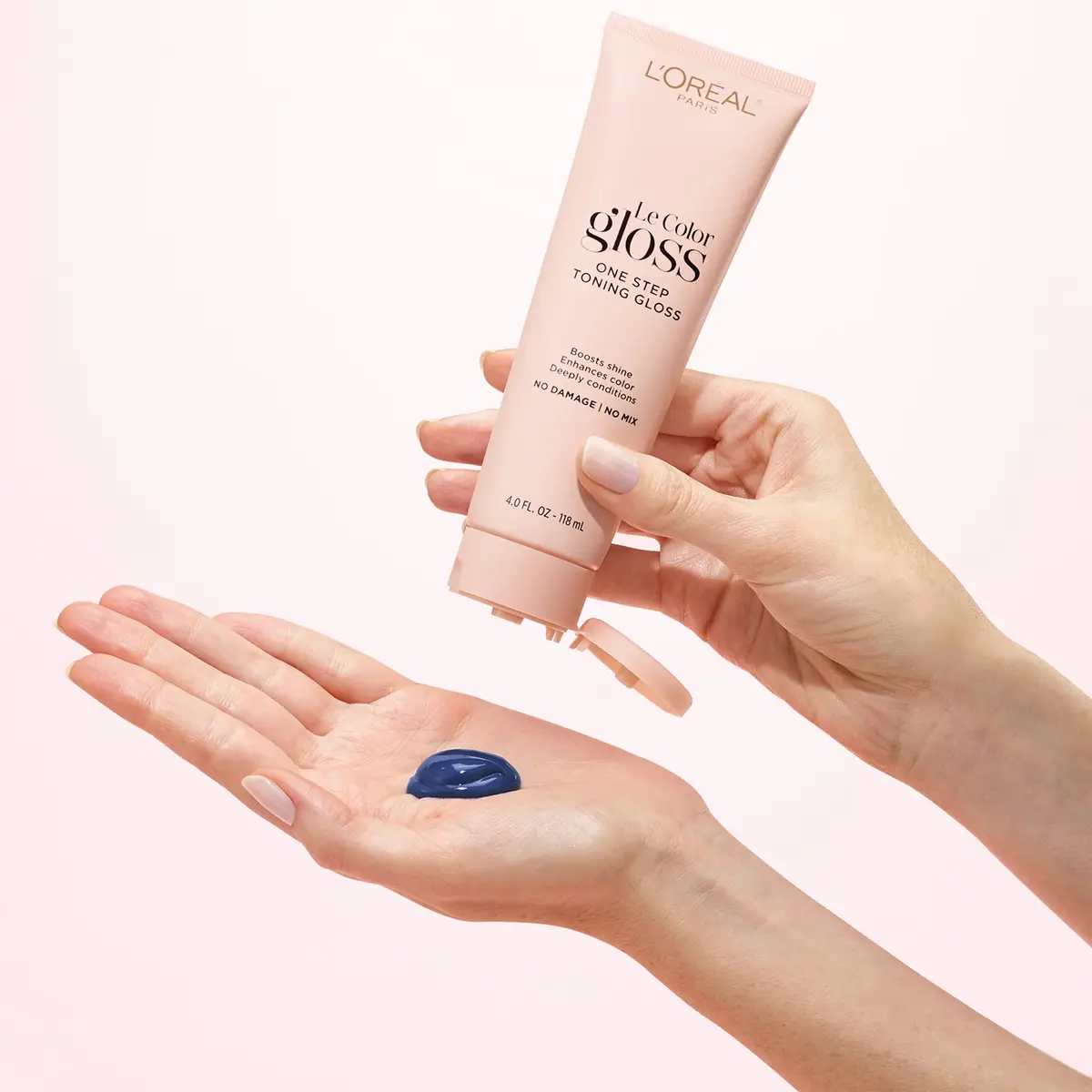 L'Oreal Paris Le Color Gloss One Step Toning Gloss 4 Fl Oz | Neutralizes Brassiness & Adds Shine - view 8