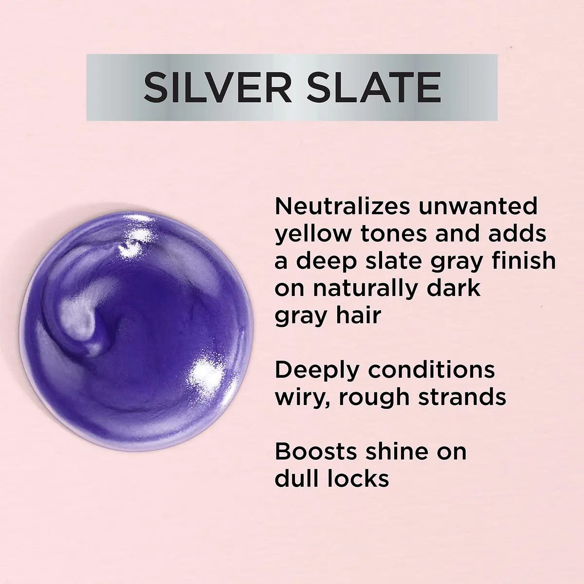 L'Oreal Paris Le Color Gloss One Step Toning Gloss 4 Fl Oz | In-Shower Gray Hair Toner with Deep Conditioning - view 6