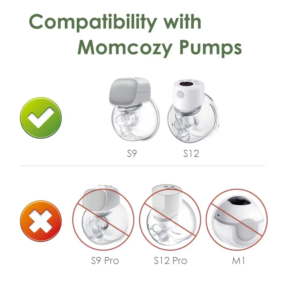 Maymom Flange Insert 19mm for 24mm Shields | BPA-Free Silicone, 2-Pack - view 5