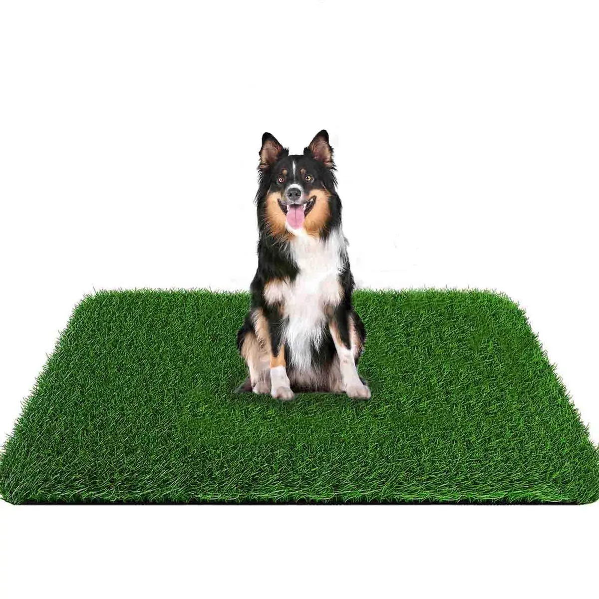 PICK FOR LIFE Artificial Grass Dog Potty Pad 150cm x 100cm (59.1x39.4in) | Fast-Drain & Easy-Clean for Indoor/Outdoor Use - main product image