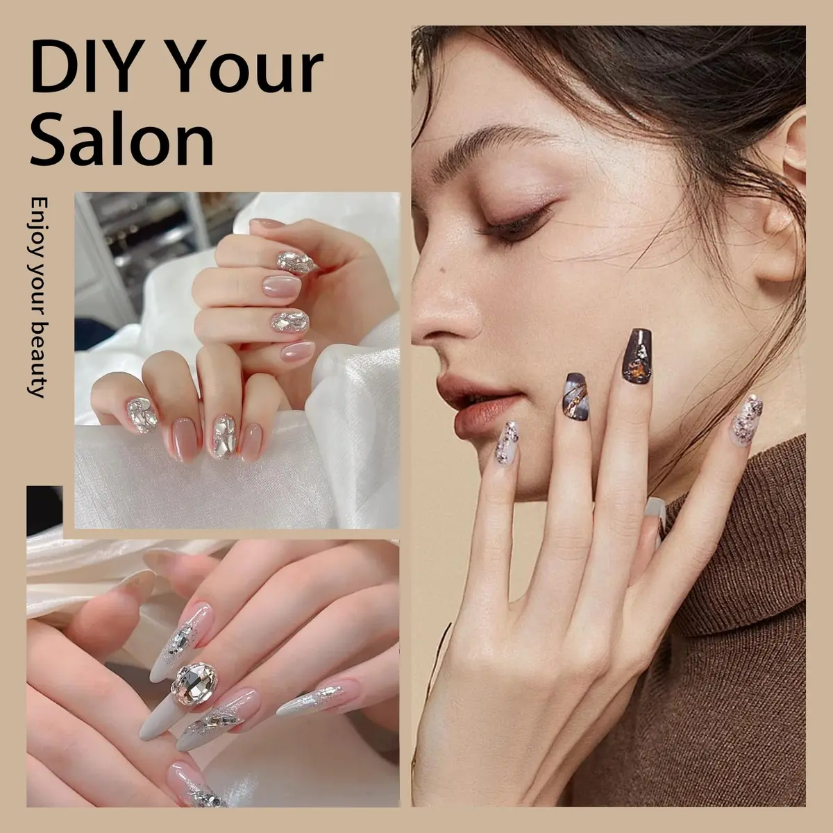 MIRAGE LAYON UV Light for Nails 288W | 4 Timer Settings, Fast 10s Drying, Professional Nail Art Accessory - view 6