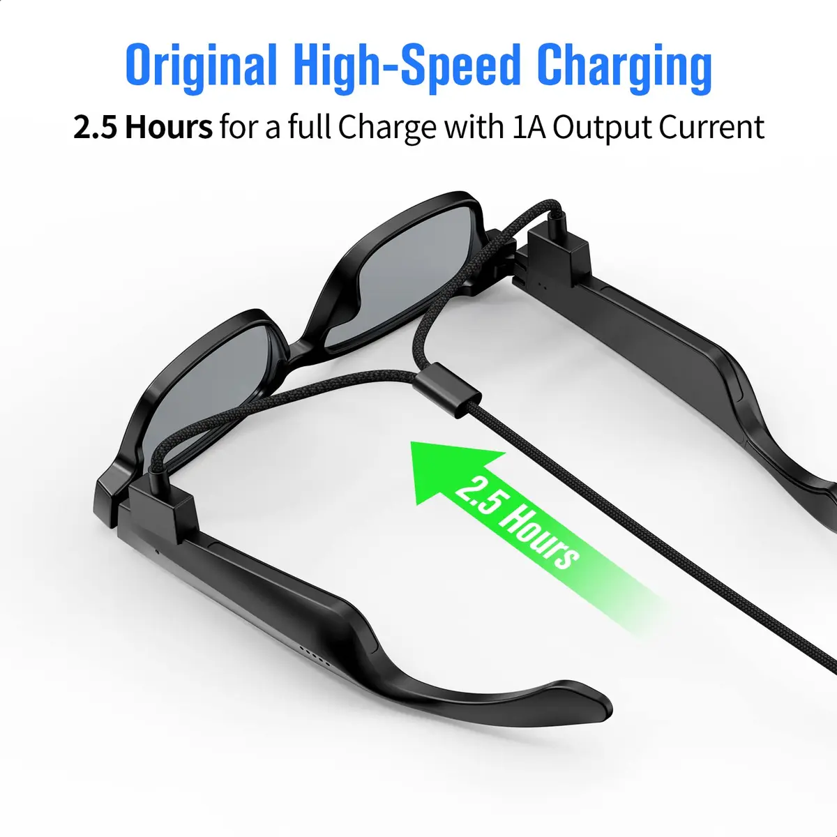 Soarking Replacement Charger Cable 1.5m (5 ft) for Razer Anzu Smart Glasses - view 6