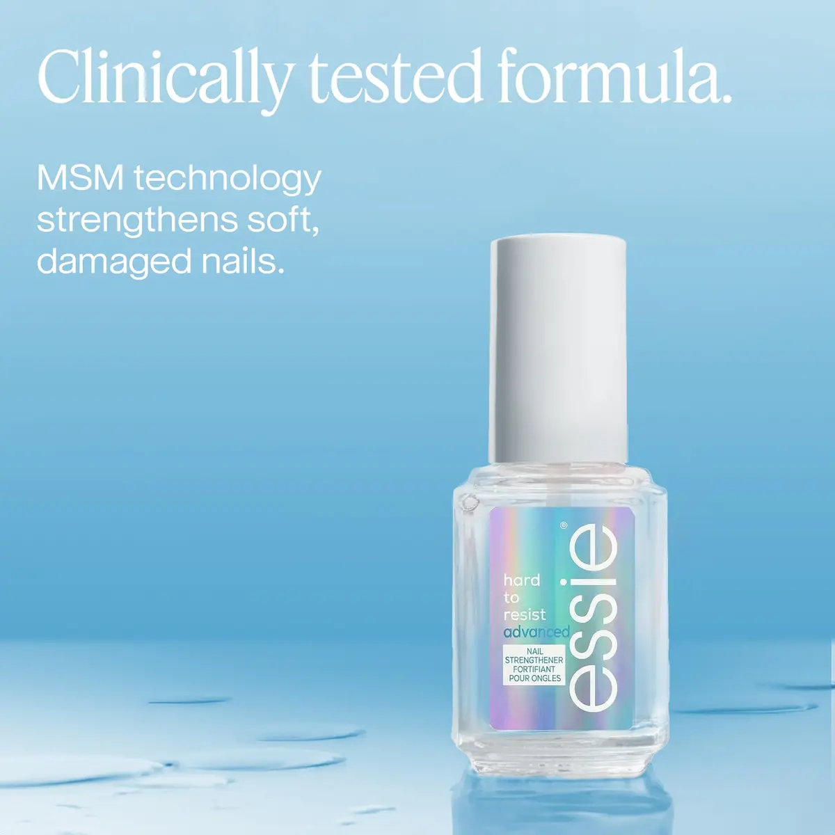 essie Hard To Resist Advanced Nail Strengthener Treatment 0.46 fl oz (13.6ml) | Clinically Tested Vegan Formula - view 5
