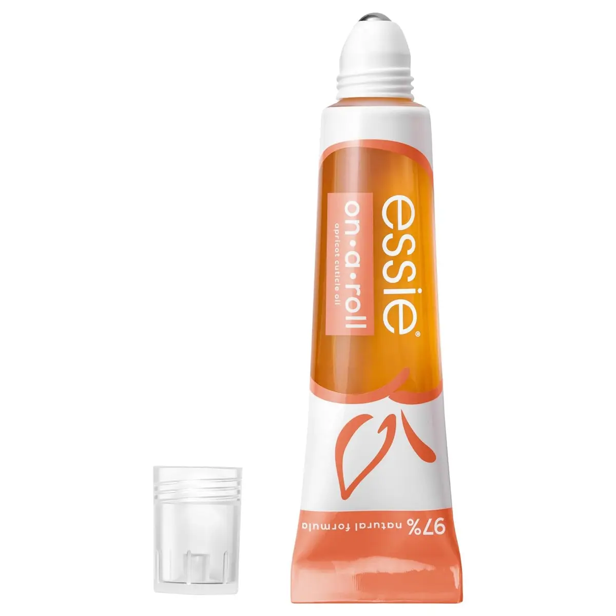 essie Nail Care, Apricot Cuticle Oil & Nail Treatment, On A Roll 0.46 fl oz | Hydrates & Conditions Nails - main product image