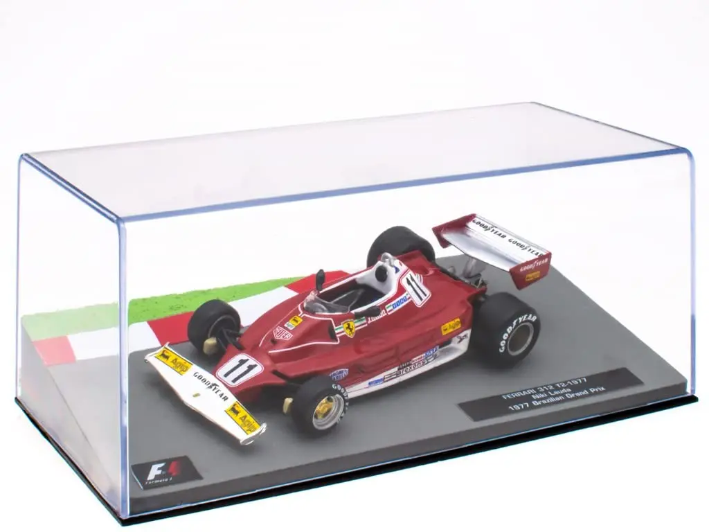 OPO 10 - Miniature Formula 1 Car 1/43 Red | Compatible with Ferrari 312 T2 1977 - view 2