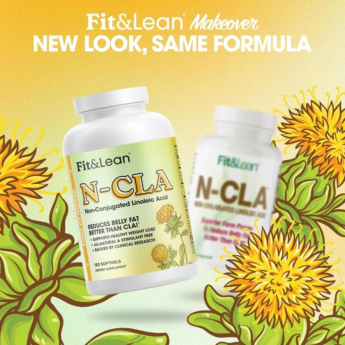 Fit & Lean N-CLA 120 Serv | Supports Belly Fat Reduction & Lean Muscle - view 5
