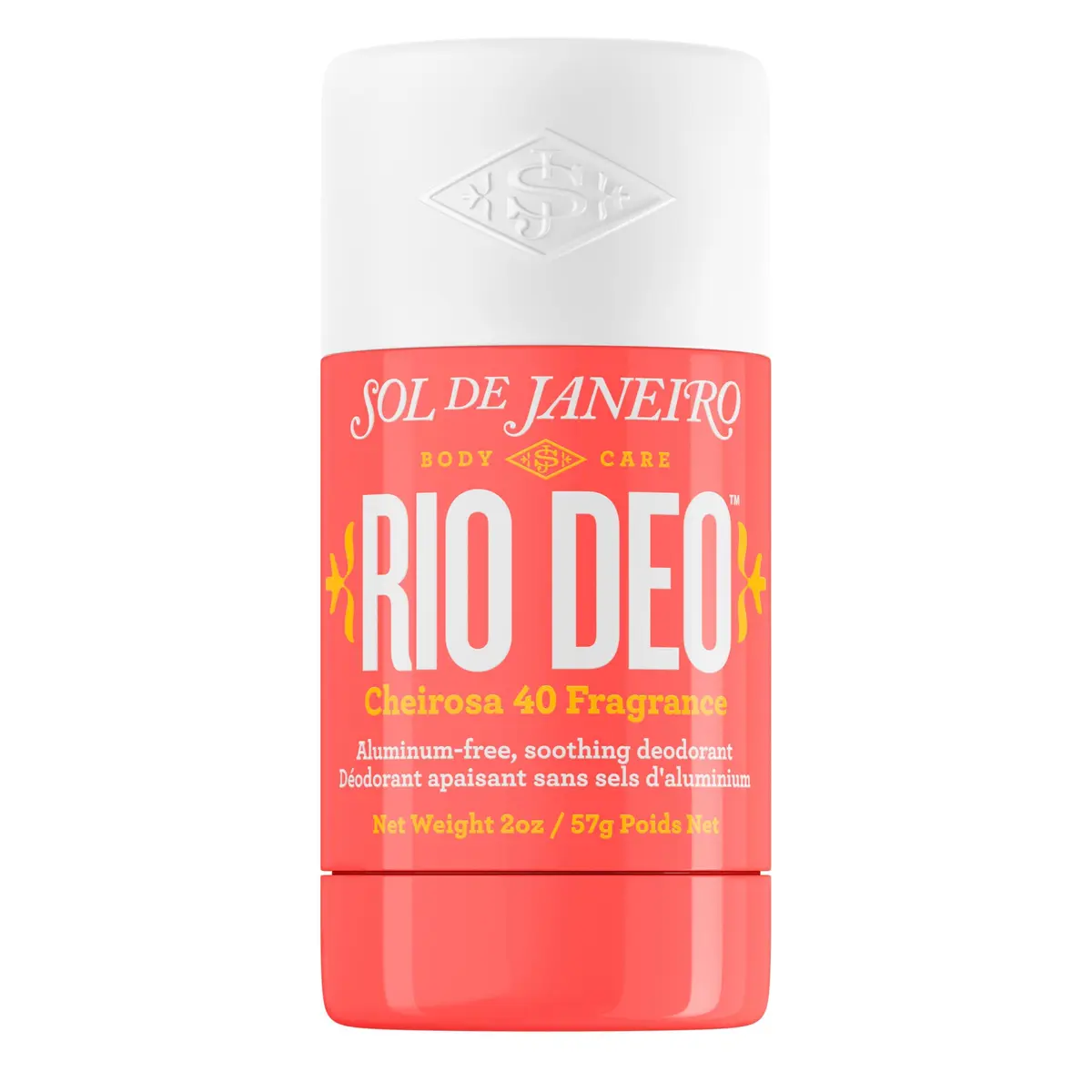 Sol de Janeiro Rio Deo Cheirosa '40 Refillable Aluminum Free Deodorant | Floral, 57ml - main product image