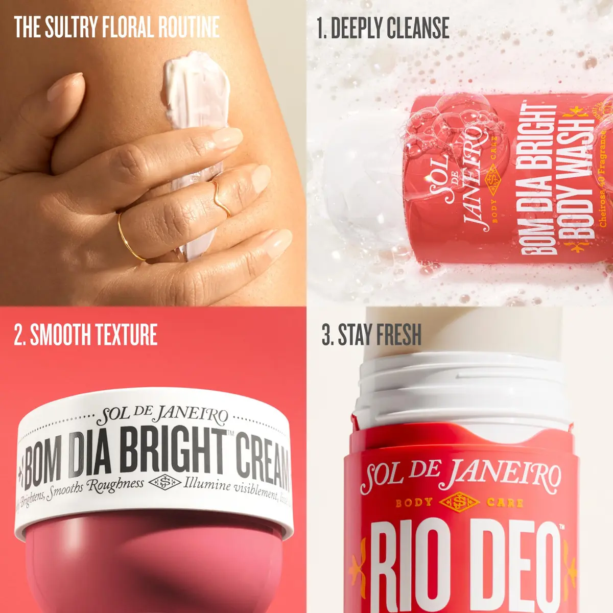 Sol de Janeiro Rio Deo Cheirosa '40 Refillable Aluminum Free Deodorant | Floral, 57ml - view 6