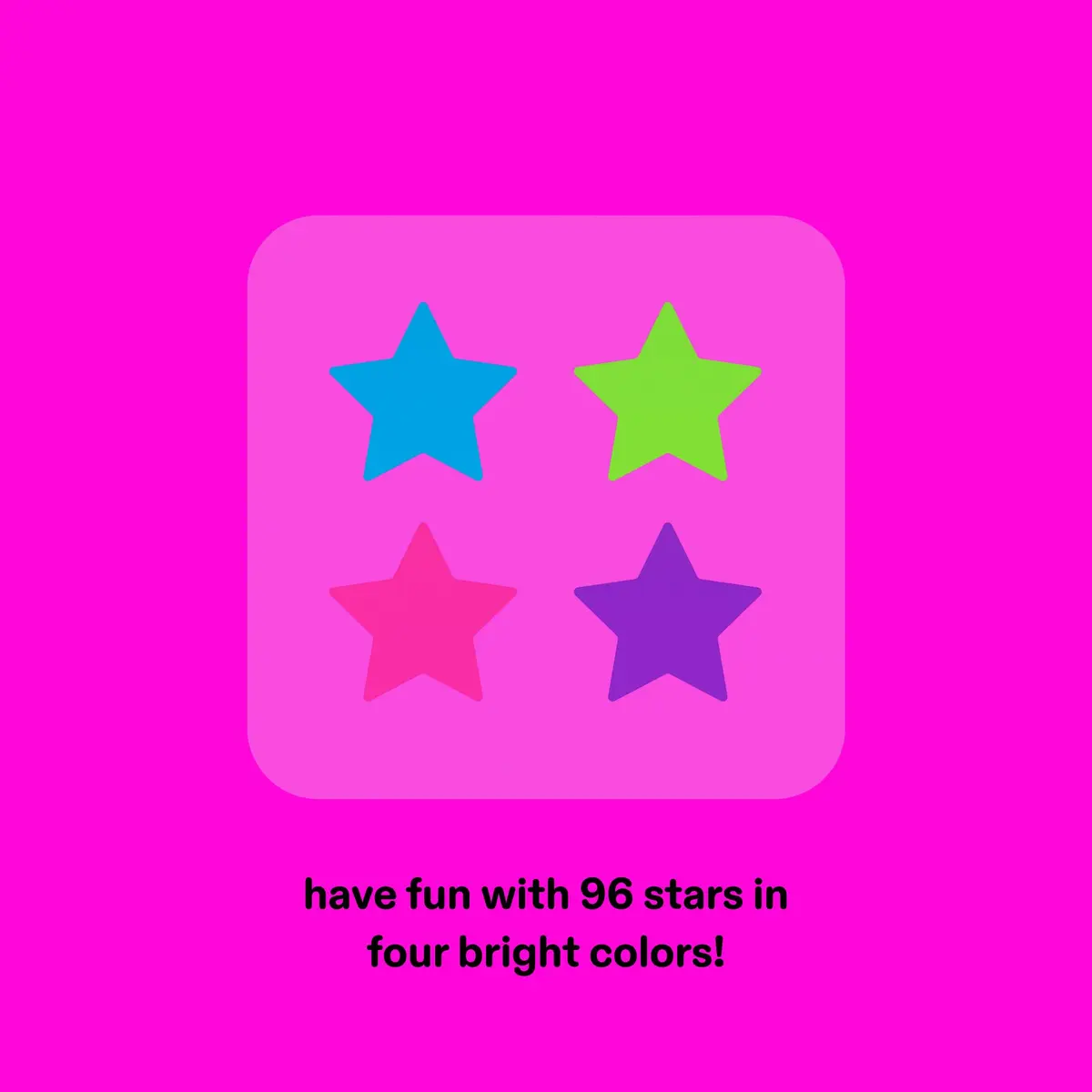 Starface Hydro-Star Party Pack Hydrocolloid Pimple Patches, 96 ct | Fun Star-Shaped Cover for Acne & Sensitive Skin - view 6