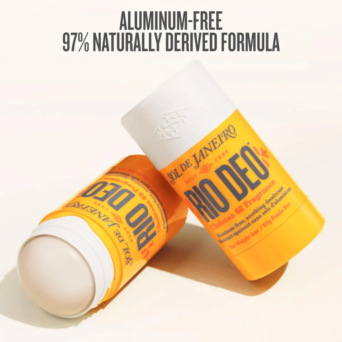Sol de Janeiro Rio Deo - Refillable Aluminum Free Deodorant 60ml | Cheirosa 62, All-Day Odor Elimination - view 2