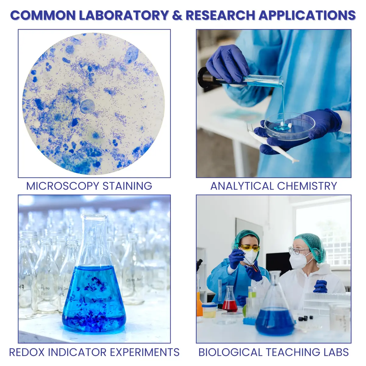 UFC Bio Methylene Blue Powder USP Grade 1 gram | Lab Chemical for Research & Manufacturing - view 5