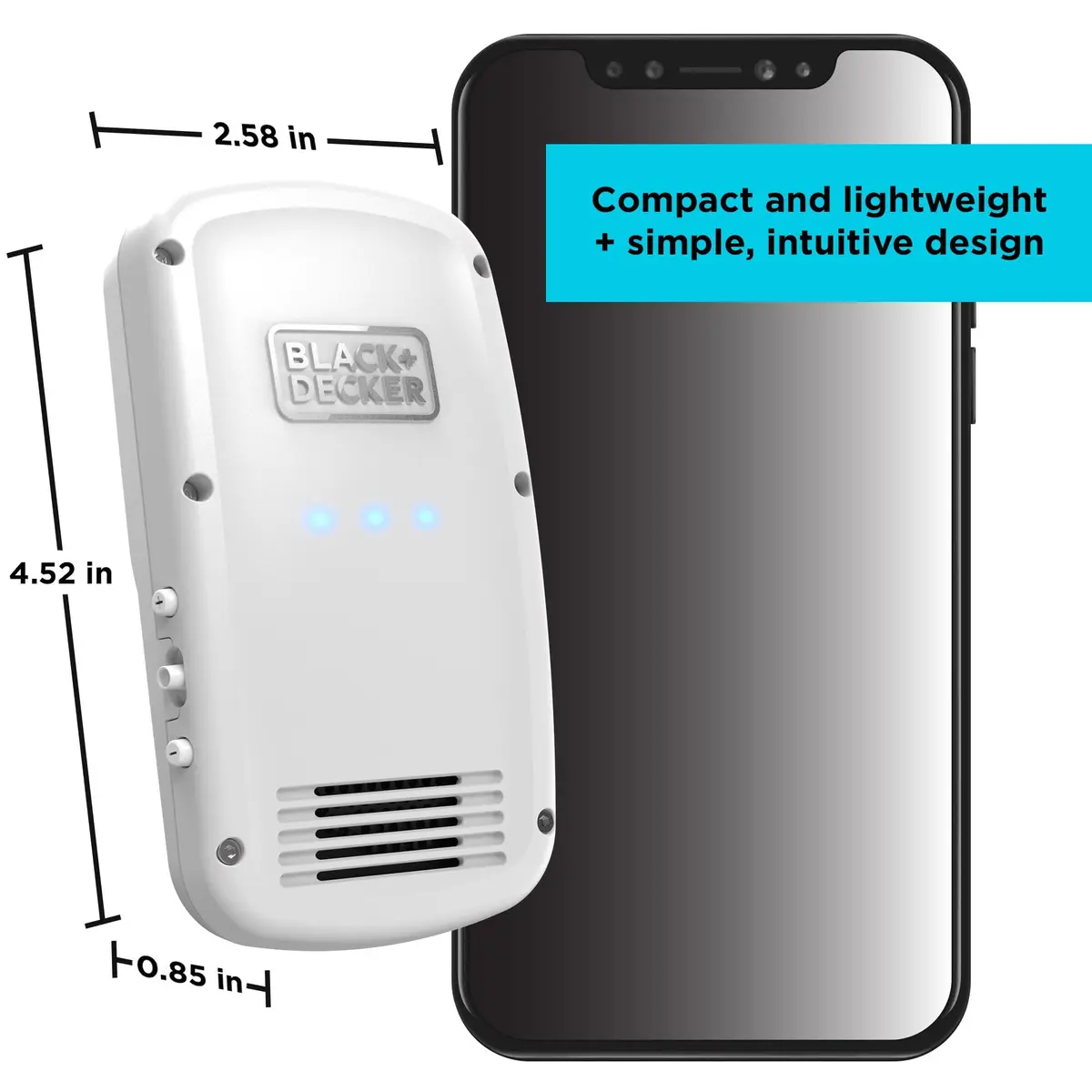 BLACK+DECKER Comfortpak Wearable Cooling and Heating Device Breeze Blue | Portable Thermal Control - view 4