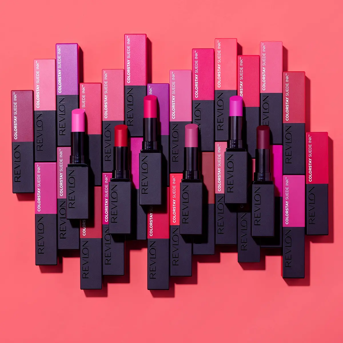 Revlon ColorStay Suede Ink Lipstick, Power Trip (0.09 oz / 2.55 g) | Matte, Waterproof, 8-Hour Wear - view 8