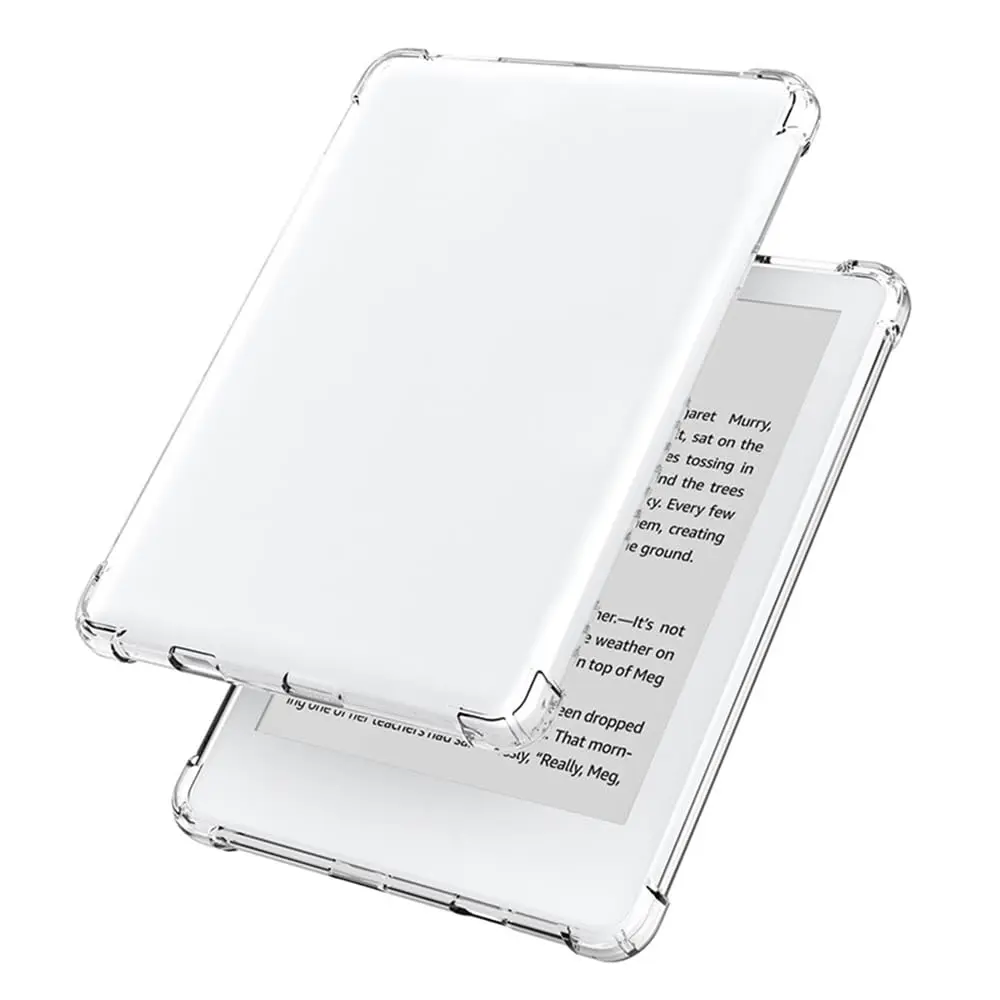 SFFINE Clear Case for 6" Kindle 10th Gen 2019 | Transparent TPU Cover Slim & Reinforced Corners - view 2
