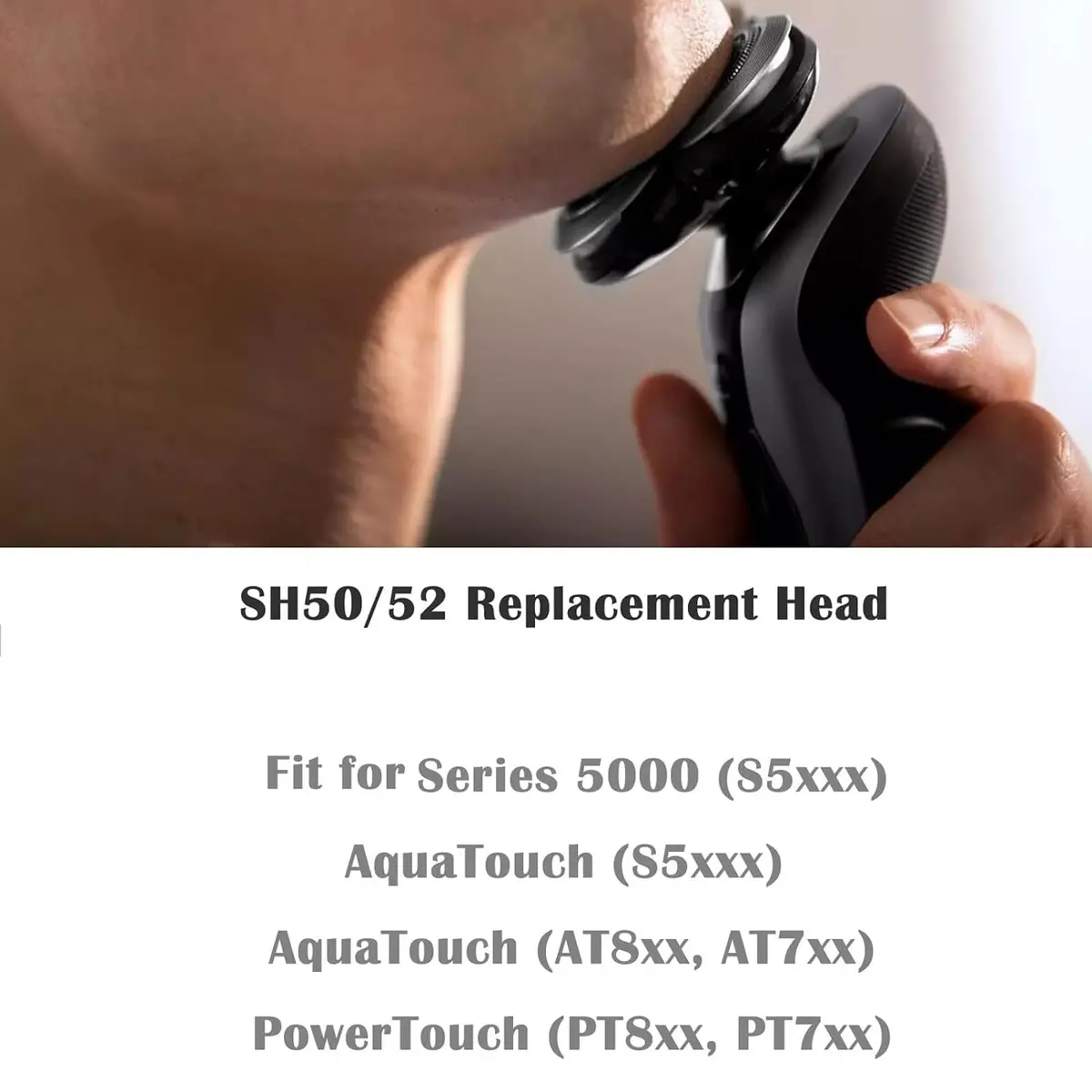 Suleto SH50/52 Replacement Heads Blades 6 Count | Compatible with Series 5000 Shavers - view 2