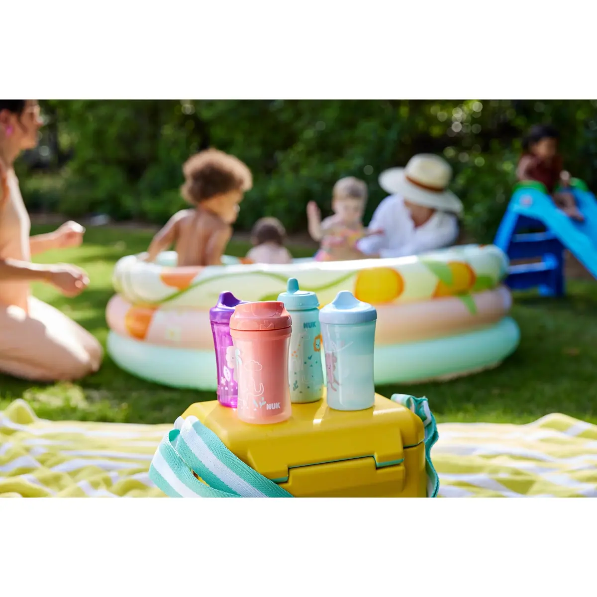 NUK Advanced Hard Spout Sippy Cup 2-Pack 296ml (10 oz) | Bite-Resistant Spout - view 7