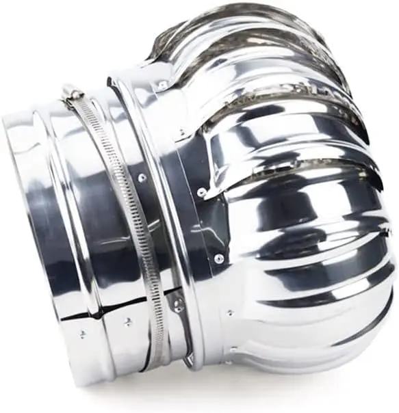Marsrut Roof Ventilator 110mm Stainless Steel 201 | Efficient Attic Air Circulation - view 9