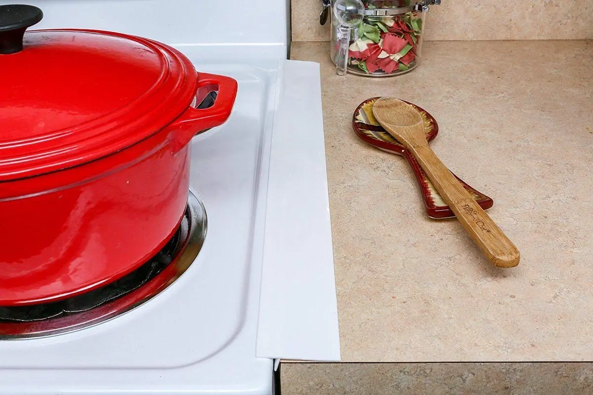REEDTOCK Silicone Stove Gap Covers 21 inches (63.9 cm) | Seals Gaps Between Stove and Countertop - view 5