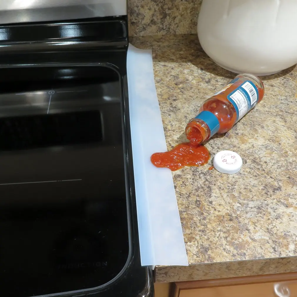 REEDTOCK Silicone Stove Gap Covers 21 inches (63.9 cm) | Seals Gaps Between Stove and Countertop - view 6