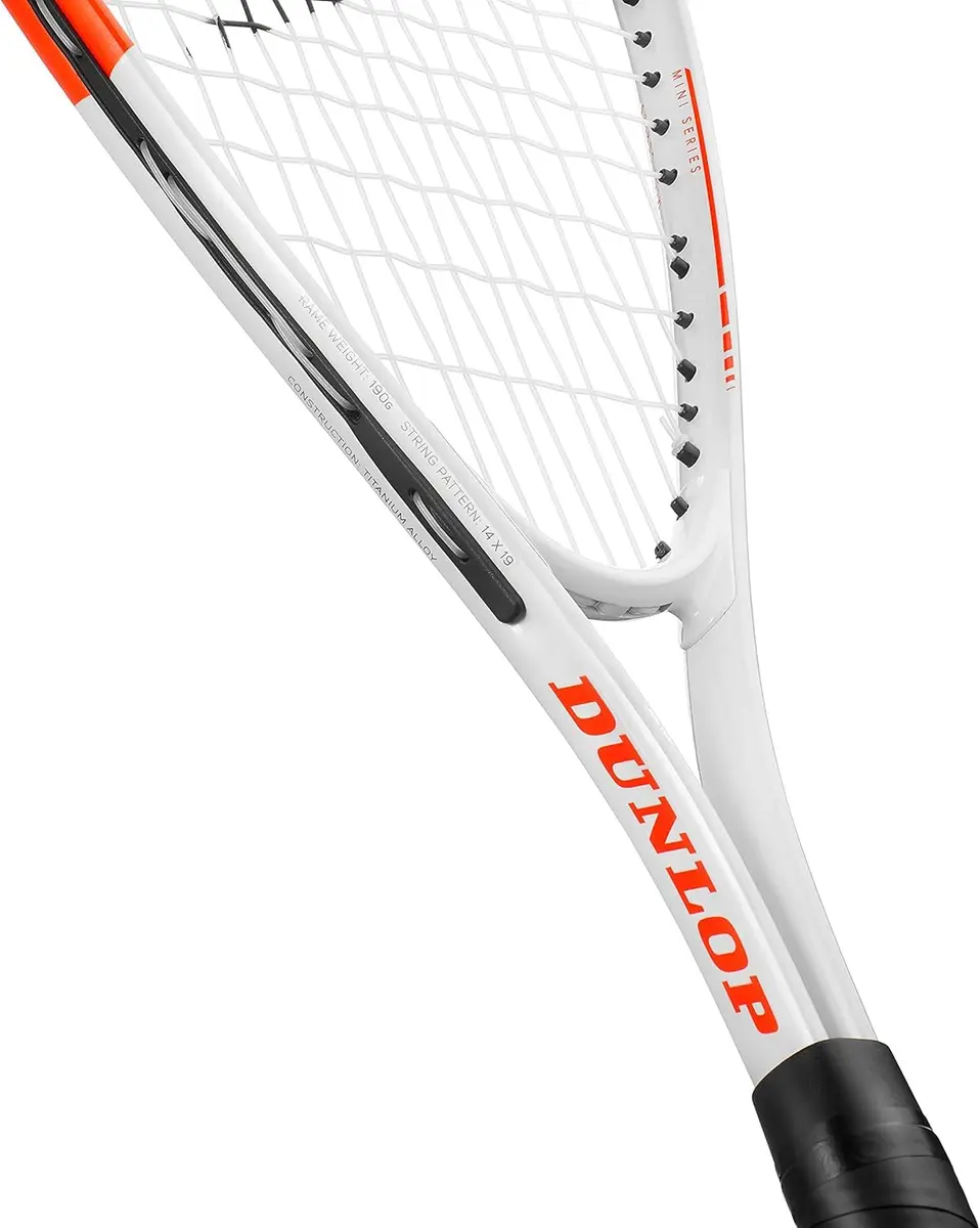 Dunlop Sports Fun Mini Junior Squash Racquet 55.9 cm (22 in) | Lightweight Alloy Frame for Kids - view 2