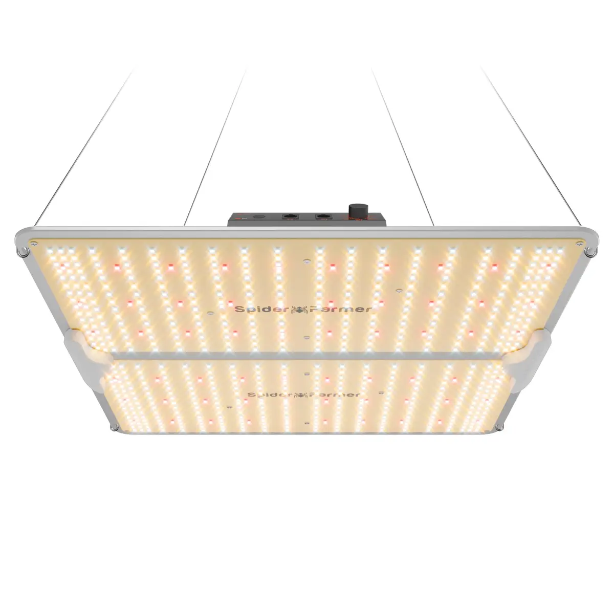 Spider Farmer SF2000 PRO LED Grow Lights for Indoor Plants in 3x3 Grow Tent | Full Spectrum, 200W, Dimmable, Fanless - main product image
