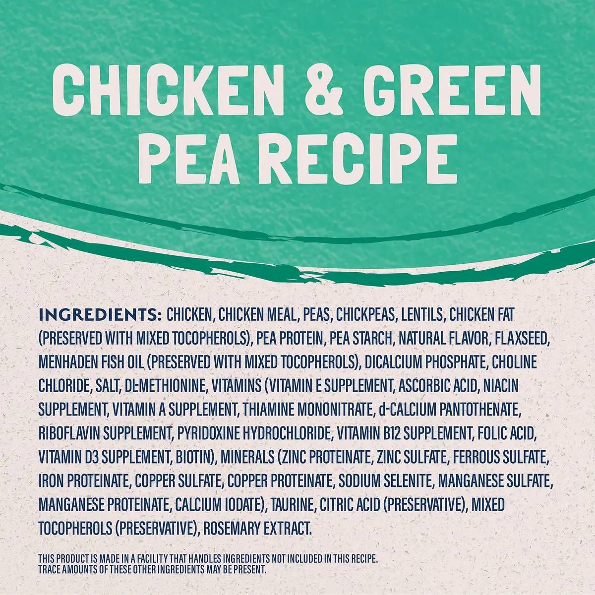 Natural Balance Limited Ingredient Cat Food, Chicken & Green Pea, 15 lb | Grain-Free, Sensitive Stomach Support - view 2
