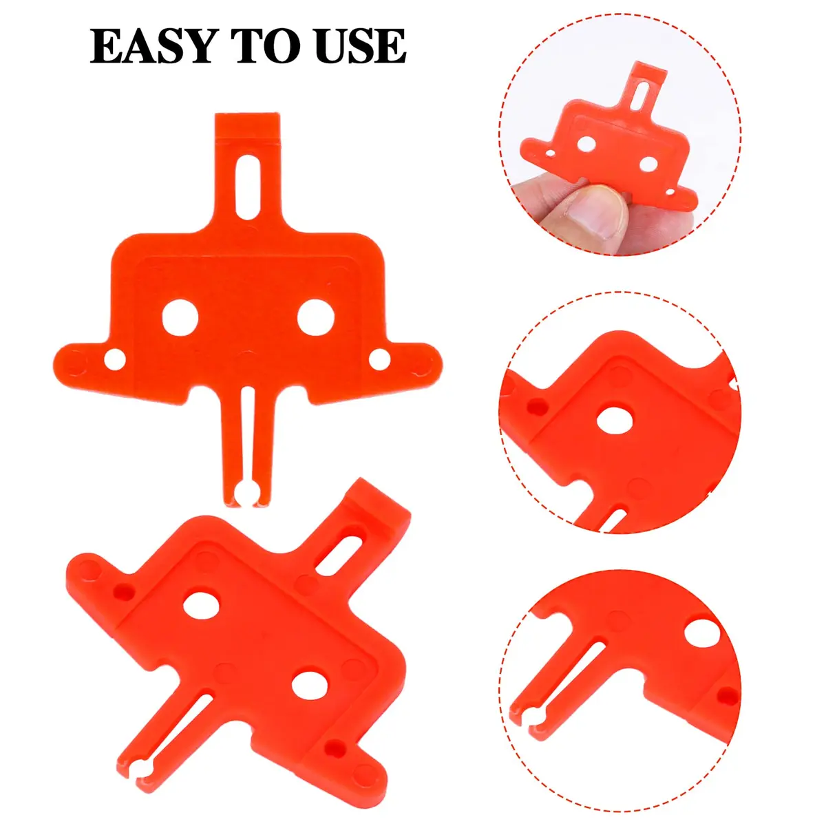 Sliverdew Bicycle Brake Pad Spacer 6PCS | Hydraulic Disc Brake Tool for MTB & Road Bikes - view 3
