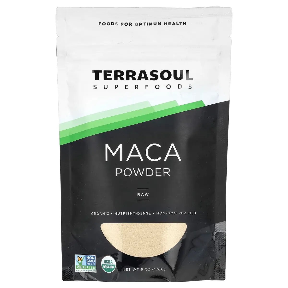 Terrasoul Superfoods Organic Raw Maca Powder 6 Oz | Supports Energy & Stamina - main product image