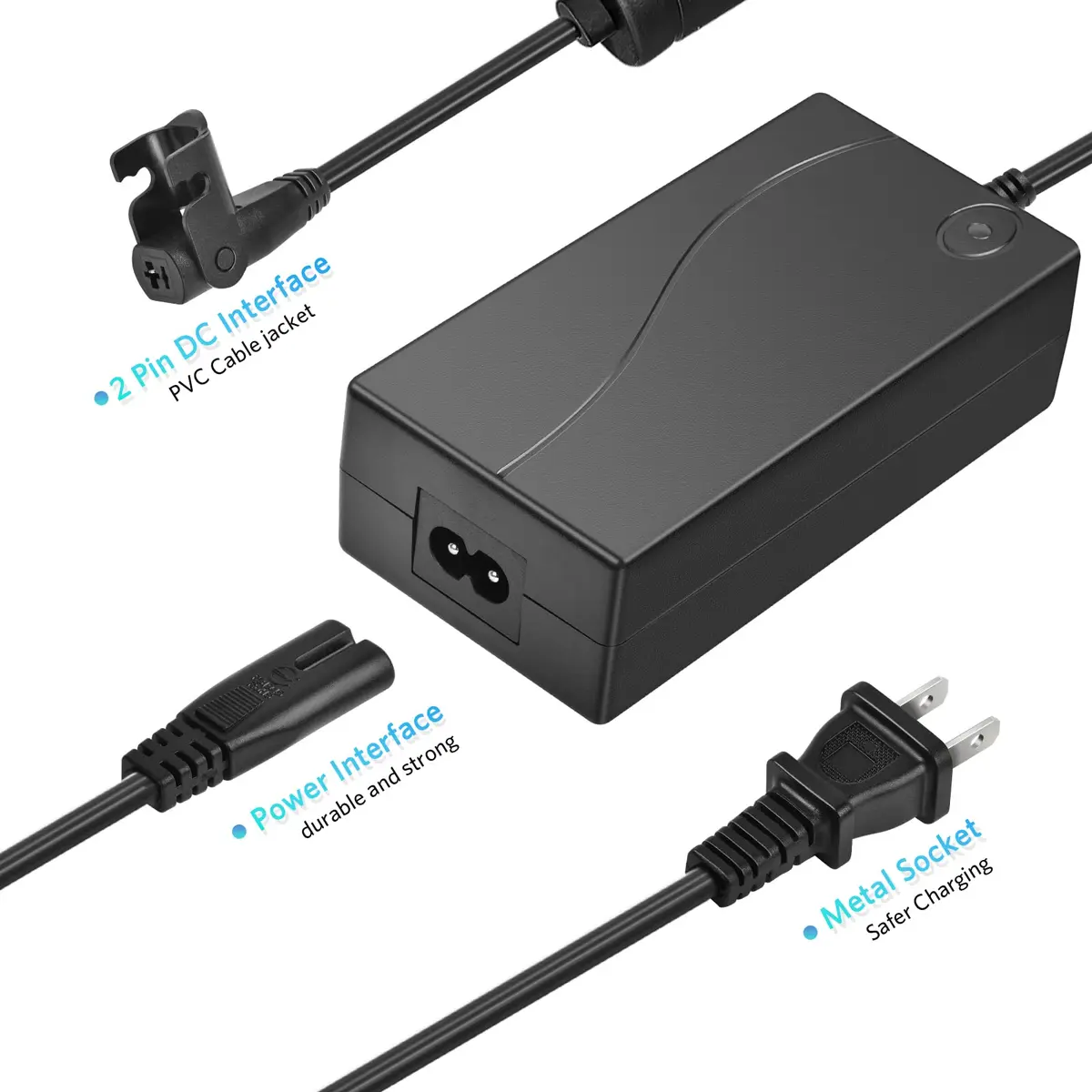 Sopito Power Supply for Recliner 29V 58W | AC/DC Adapter with 3 Cables for Lift Chairs - view 10