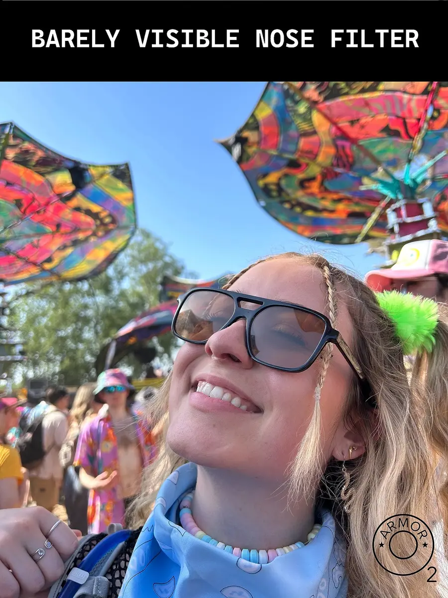 O2 Armor Nose Filters for Welding, Dust & Allergies (10 Pack, Large) | Capture 99% of Airborne Particles - view 4
