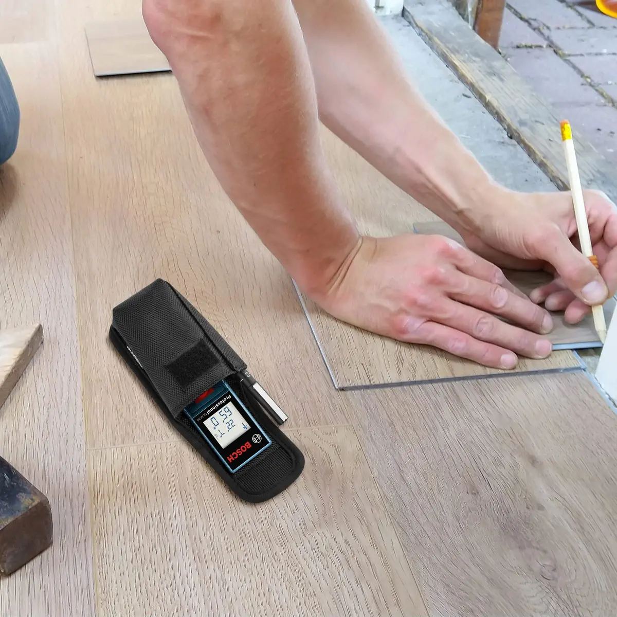 Homakover 1680D Nylon Laser Measure Case Fits Bosch GLM20, DTAPE DT50, GLM100-23 | 11.7 cm x 7.1 cm x 4.1 cm - view 6