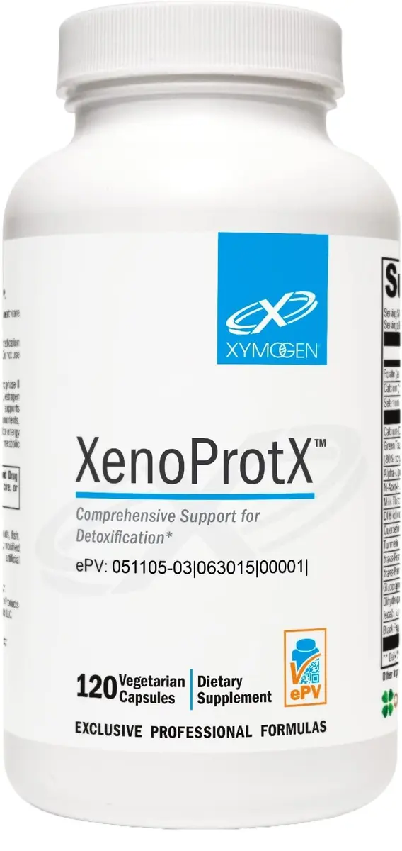 XYMOGEN XenoProtX 120 Capsules | Estrogen Metabolism & Liver Detox Support - main product image