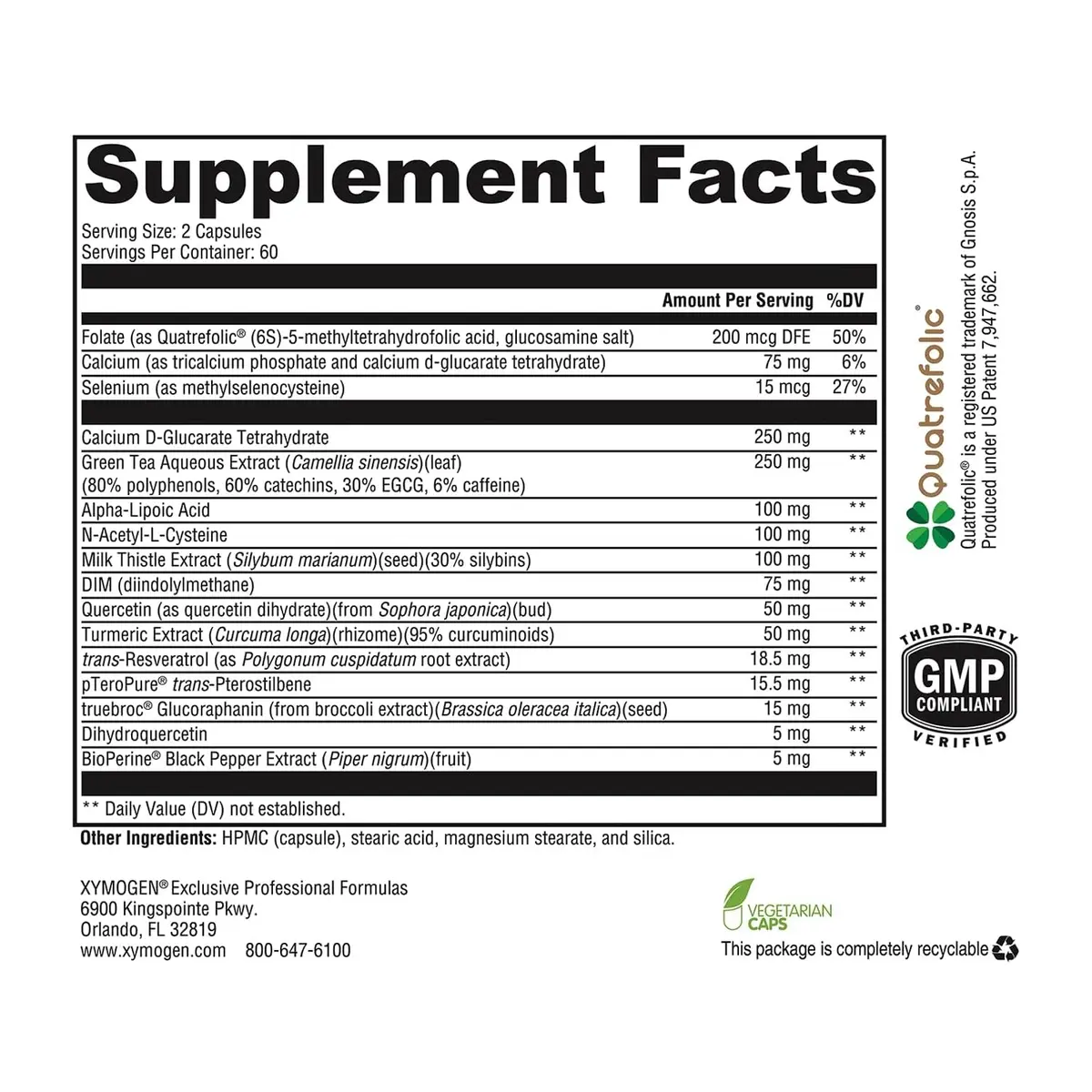 XYMOGEN XenoProtX 120 Capsules | Estrogen Metabolism & Liver Detox Support - view 2