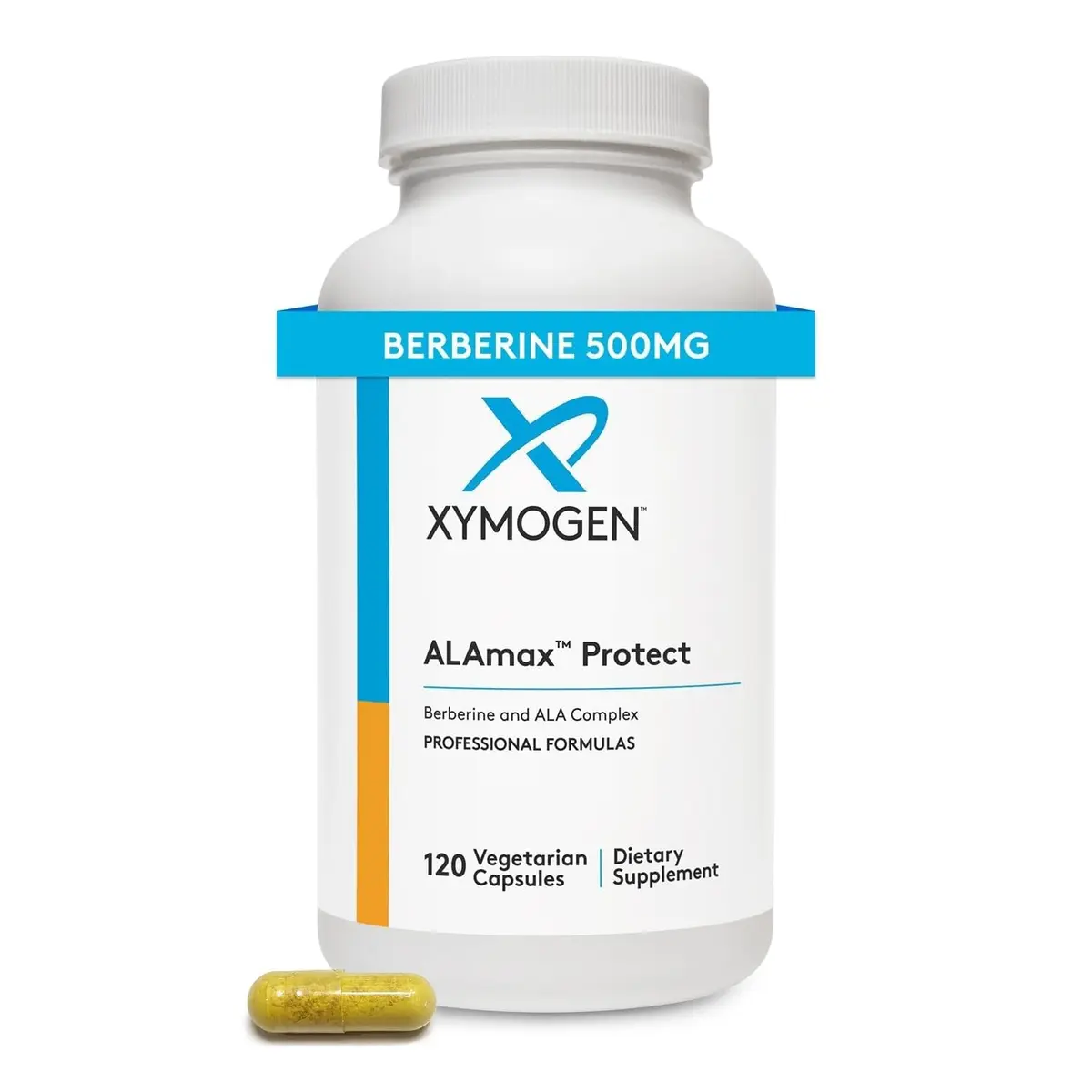 XYMOGEN ALAmax Protect, 120 Capsules | Berberine & ALA Support Cardiometabolic Health - main product image