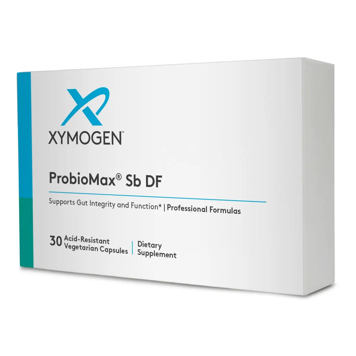 XYMOGEN ProbioMax Sb 35B 30 Capsules | 35 Billion CFU Digestive Support - main product image