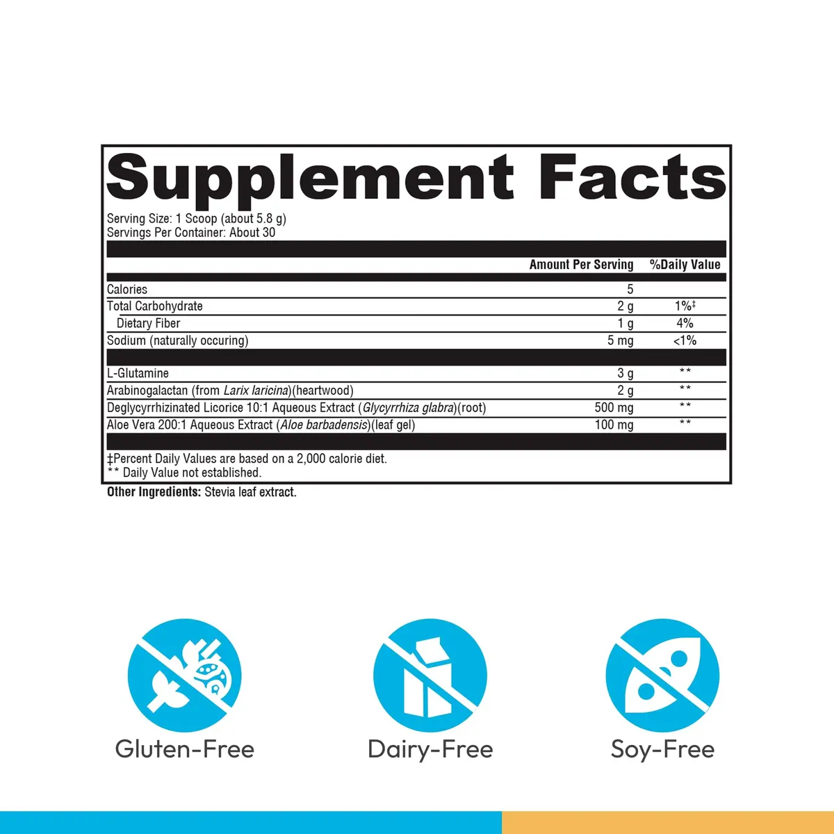 XYMOGEN GlutAloeMine 12.28 oz | Gut & Digestive Support with L-Glutamine & Aloe Vera - view 2