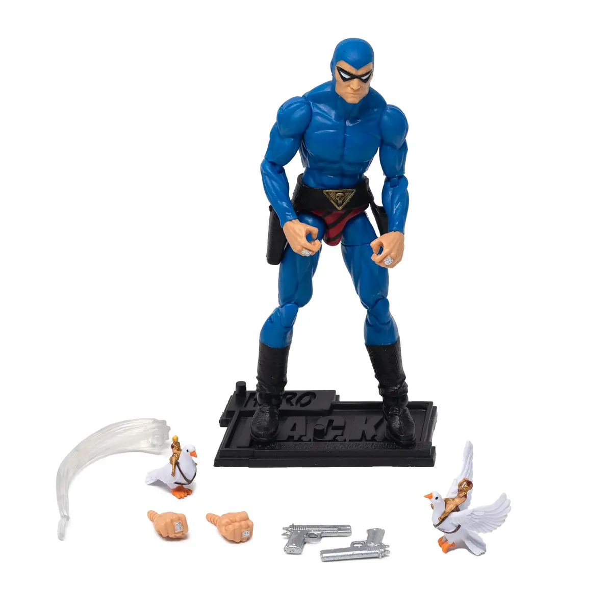 Boss Fight Studio Hero H.A.C.K.S. 21st Phantom Action Figure, Wave 1.5 – Highly Articulated Figurine & Accessories, 1:18 - view 2