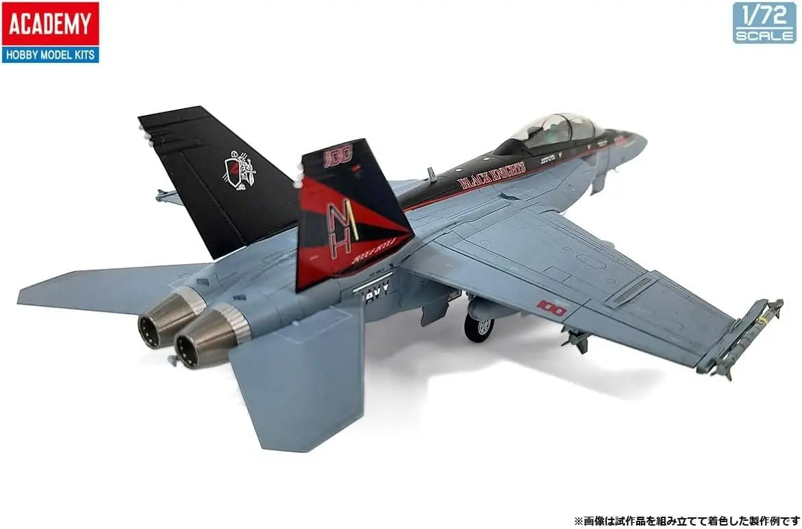 Academy 1/72 US Navy F-14B Tomcat VF-103 Jolly Rogers Plastic Model 262mm | Unassembled Aircraft Kit - view 9