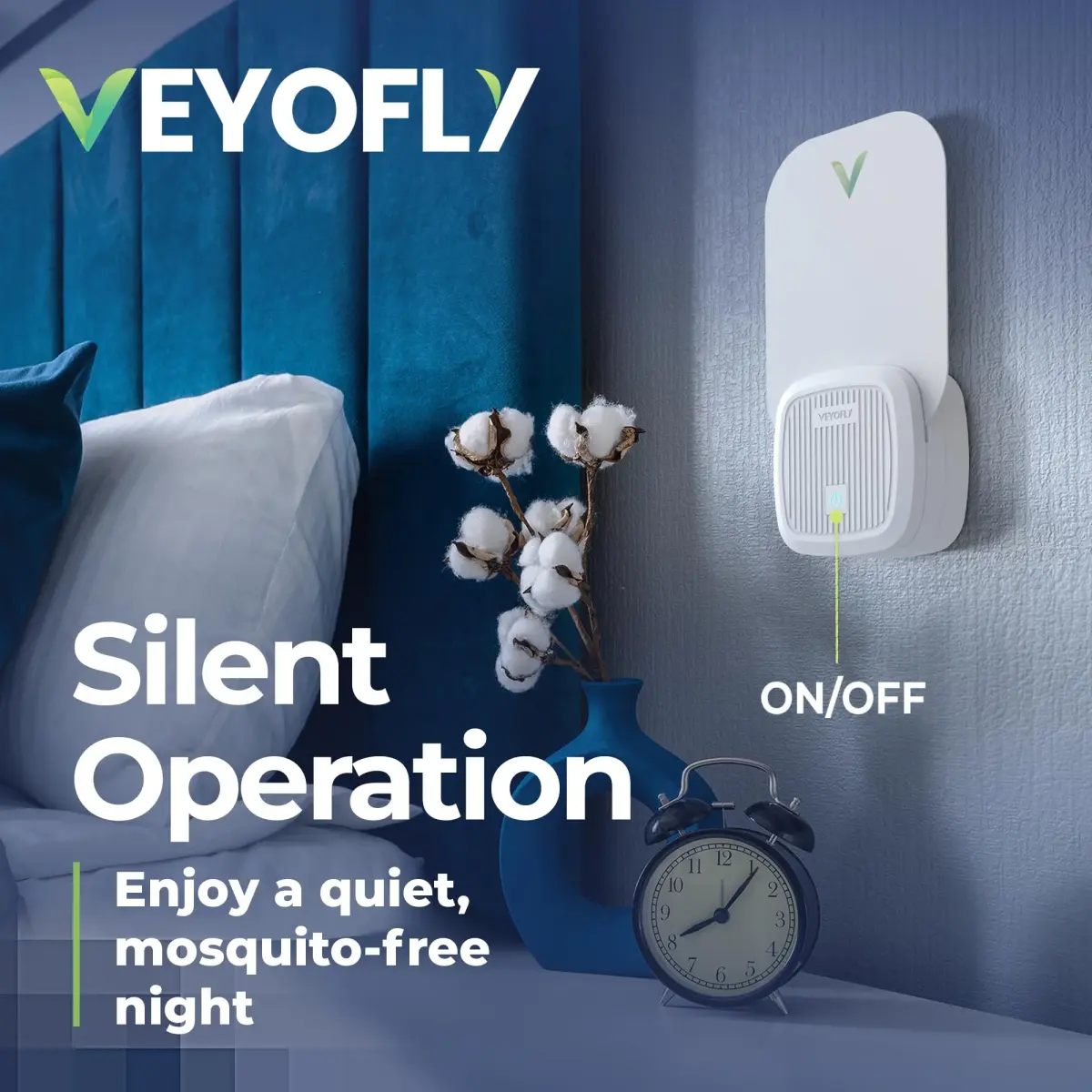 VEYOFLY Fruit Fly & Gnat Trap Plug-in with UV Light & Glue Boards, 1 Device + 3 Refills | Non-Toxic Indoor Insect Catcher - view 9