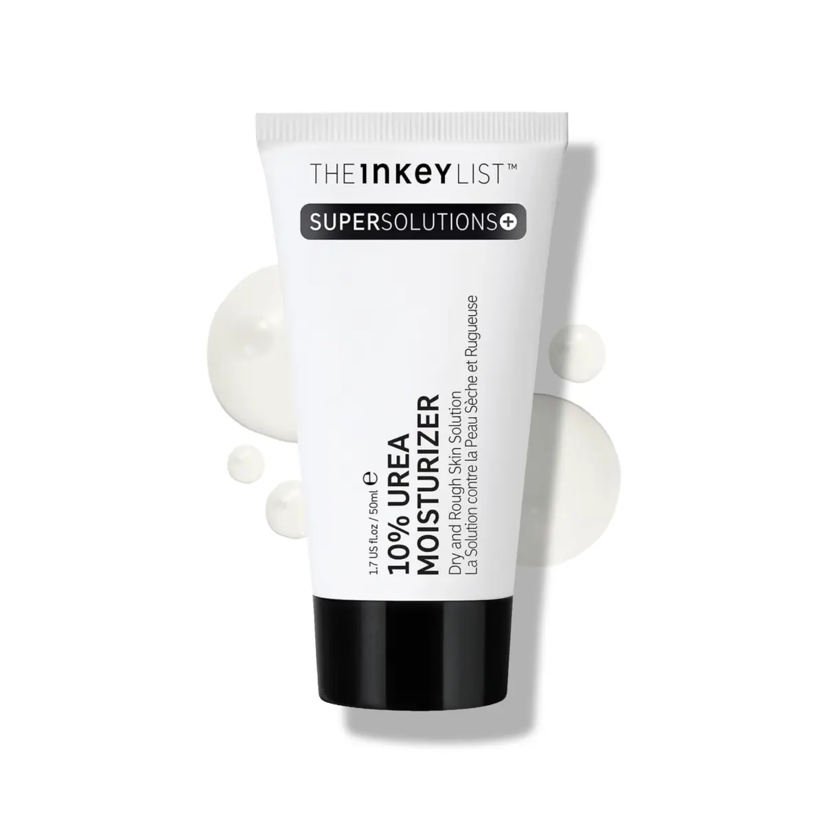 The INKEY List SuperSolutions Urea 10% Moisturizer 50ml | Fast Absorbing, Hydrates & Exfoliates Very Dry Skin - main product image