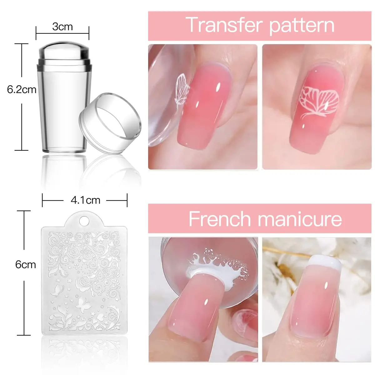 Biutee 10 pcs Nail Stamping Plates Set Halloween Nail Art Kit 12 x 4 cm (4.72 x 1.6 Inch) | Professional DIY Manicure Designs - view 2