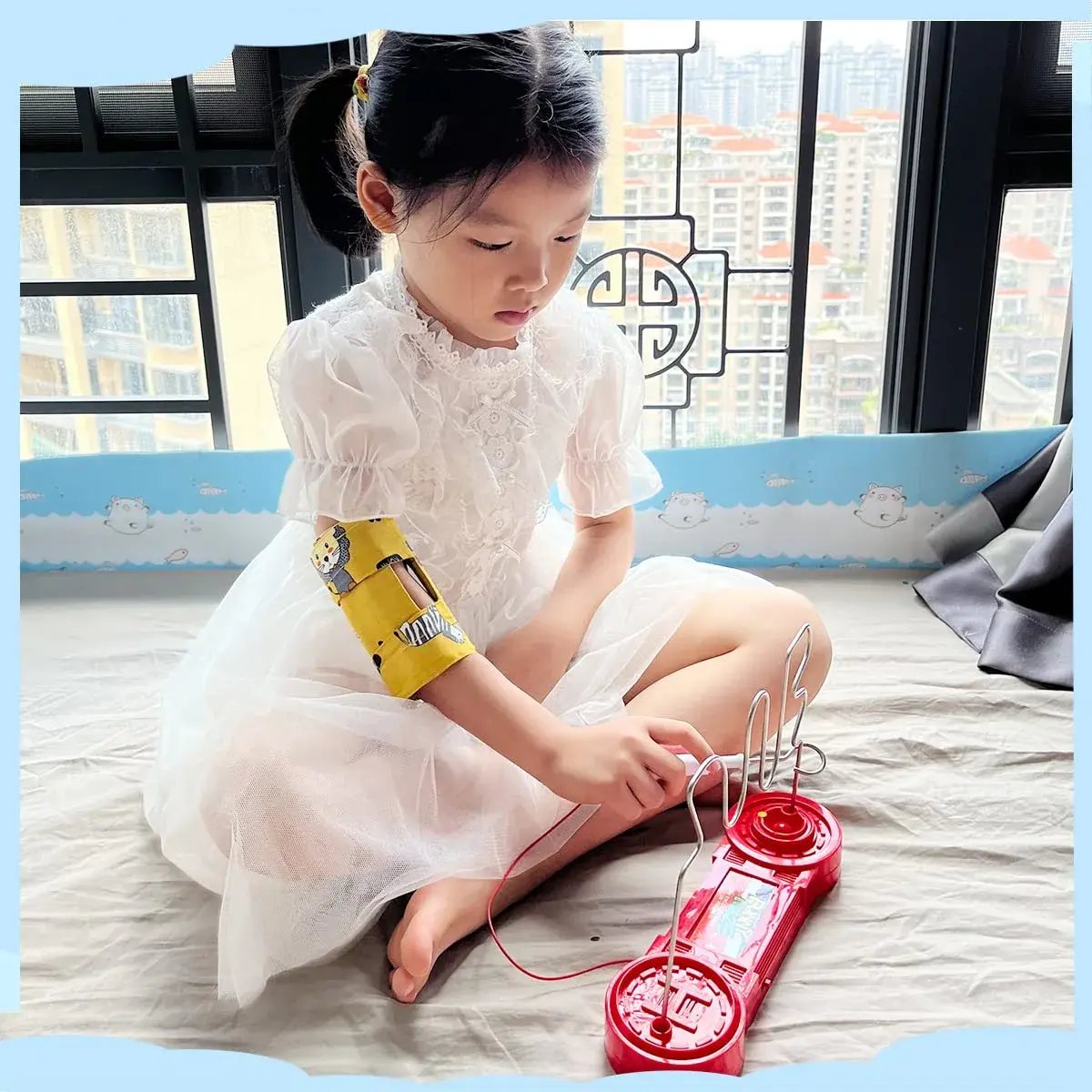 Heyshapeing Pediatric Elbow Immobilizer Splint X-Small | Prevents Scratching Face & Thumb Sucking - view 7