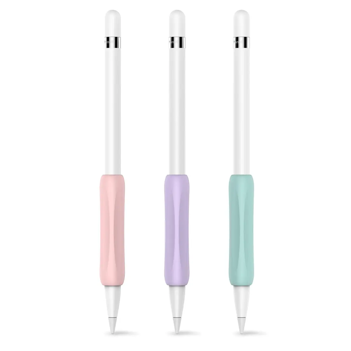 Delidigi Apple Pencil Grip, Ergonomic Silicone Sleeve for 1st/2nd Gen | Soft, Anti-Slip, No-Roll - main product image