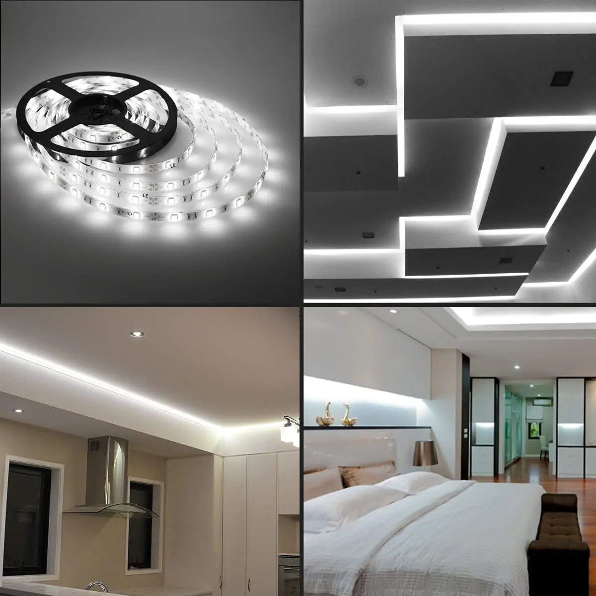 Foxdam White 2Pack String Light | Waterproof LED Strip for Indoor & Outdoor Decor - view 3