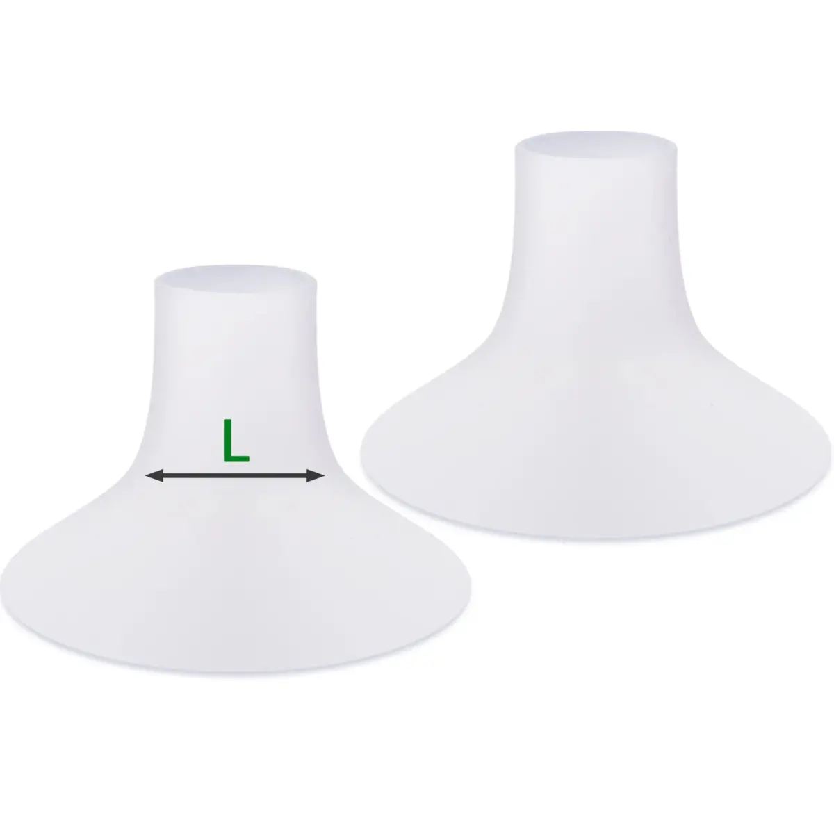 Mompmuir Breast Pump Cushion L (2 pc) | Reduces Pumping Pain, Customizes Flange Fit for 27-29mm Shields - main product image