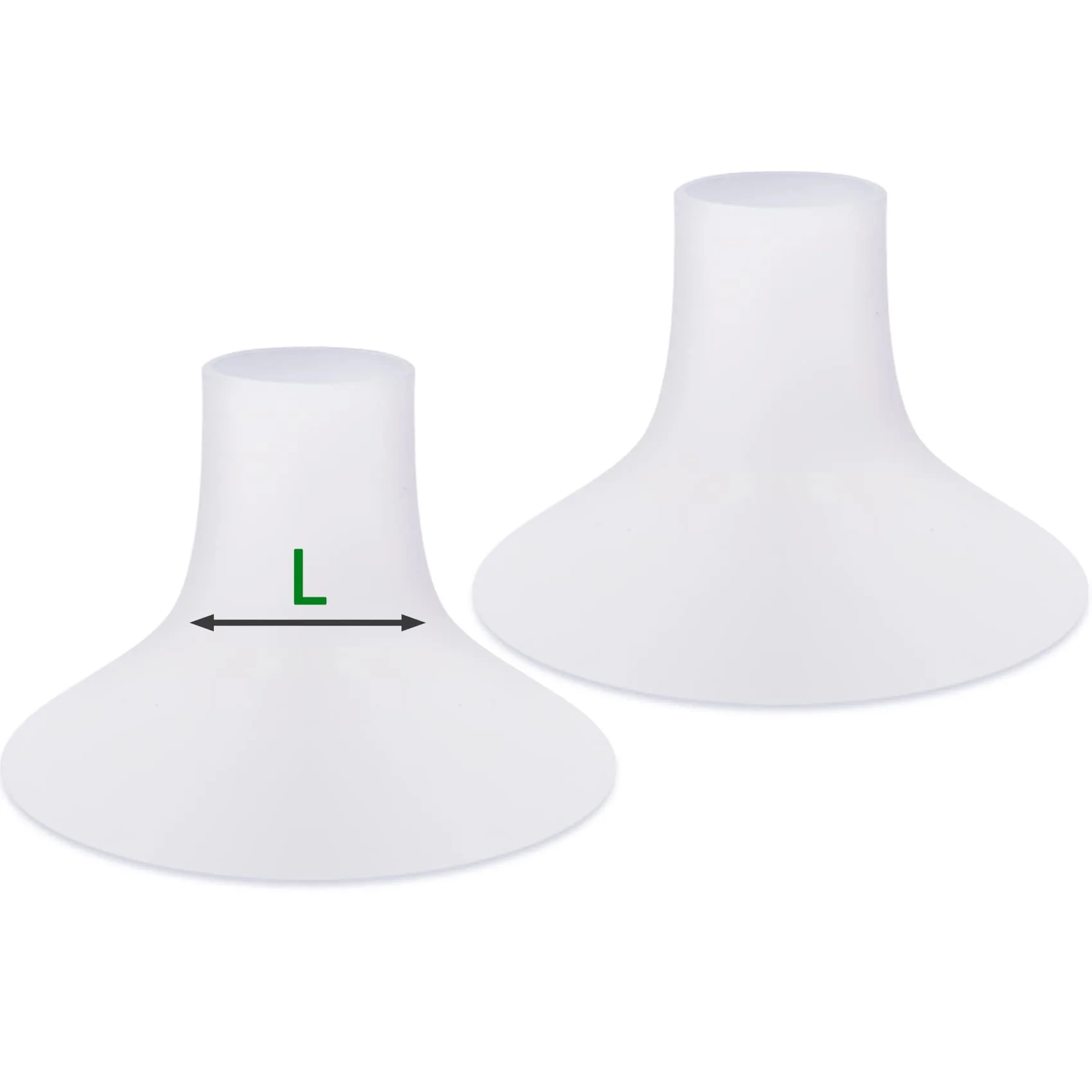 Mompmuir Breast Pump Cushion L Size | Silicone Insert for Flange Shields - main product image