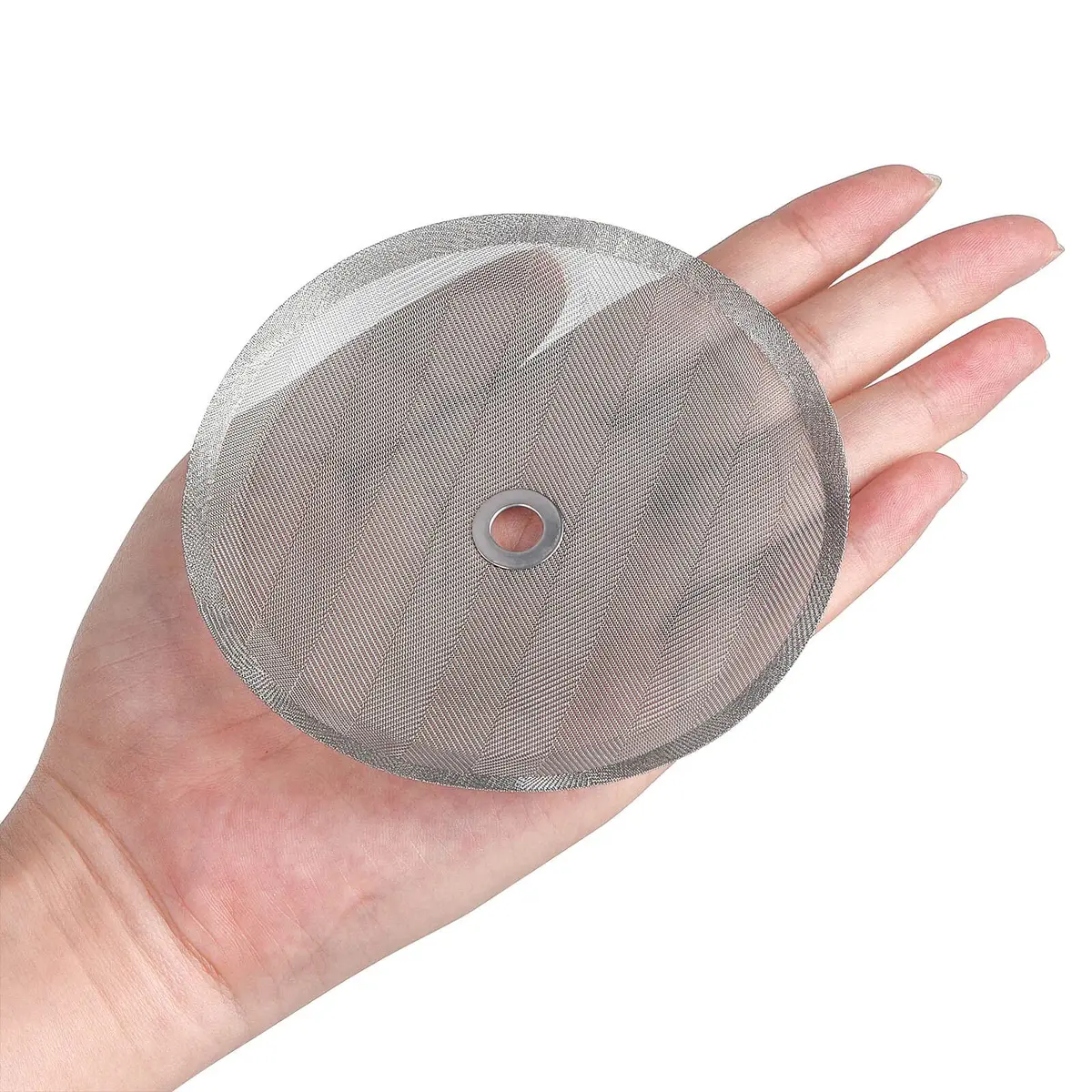 Attsky French Press Filter Replacement 4 Inch Stainless Steel Mesh | Reusable, Durable & Easy to Clean - view 7