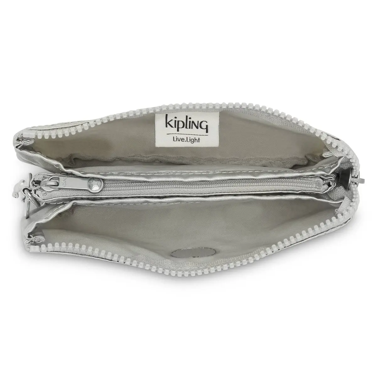 Kipling Women's Creativity Large Pouch | Versatile Travel Organizer, Lightweight & Water Resistant (7.25''L x 4.25''H x 1.5''D) - view 3