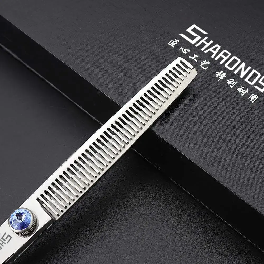 SHARONDS Professional Hair Cutting Dragon Shears 7 Inch (17.78 cm) | Sharp Stainless Steel Barber Scissors - view 5