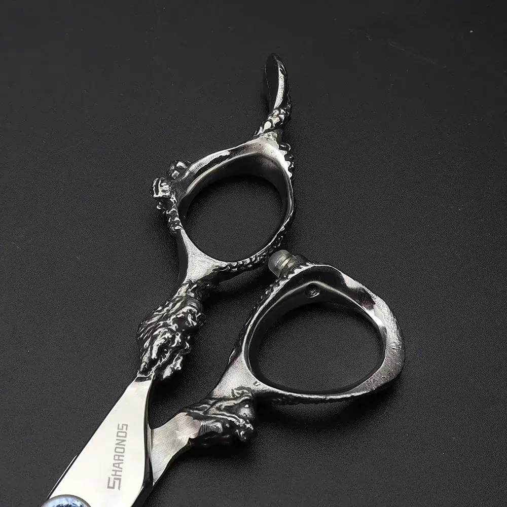 SHARONDS Professional Hair Cutting Dragon Shears 7 Inch (17.78 cm) | Sharp Stainless Steel Barber Scissors - view 6